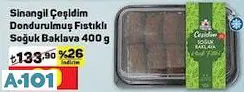 SİNANGİL ÇEŞİDİM DONDURULMUŞ FISTIKLI SOĞUK BAKLAVA 400 G